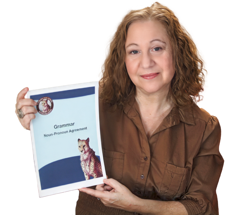 Noun-Pronoun Agreement worksheet by Speech Language Pathologist Lisa Flowers