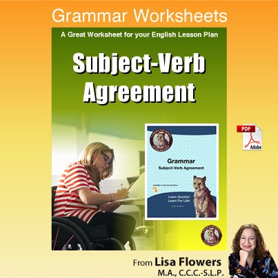 Subject Verb Agreement Worksheets in PDF