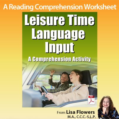 Leisure Time Language Input Homework Assignment