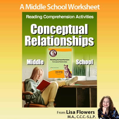 Reading Comprehension Activities for Middle School in PDF