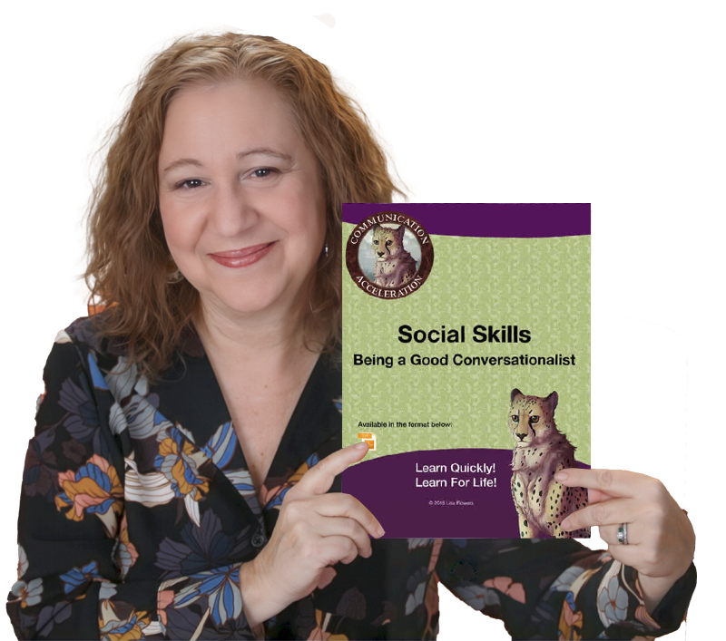 Being a Good Conversationalist worksheet by Speech Language Pathologist Lisa Flowers