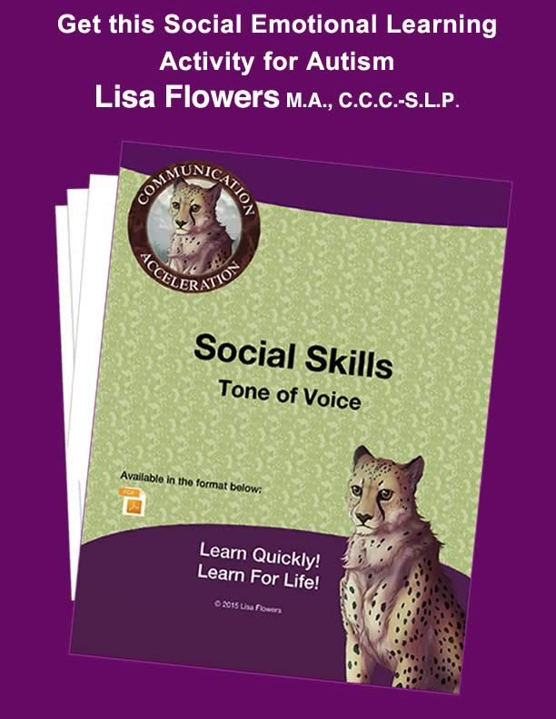 Social Skills Worksheet Tone of Voice High School by Speech Language Pathologist Lisa Flowers