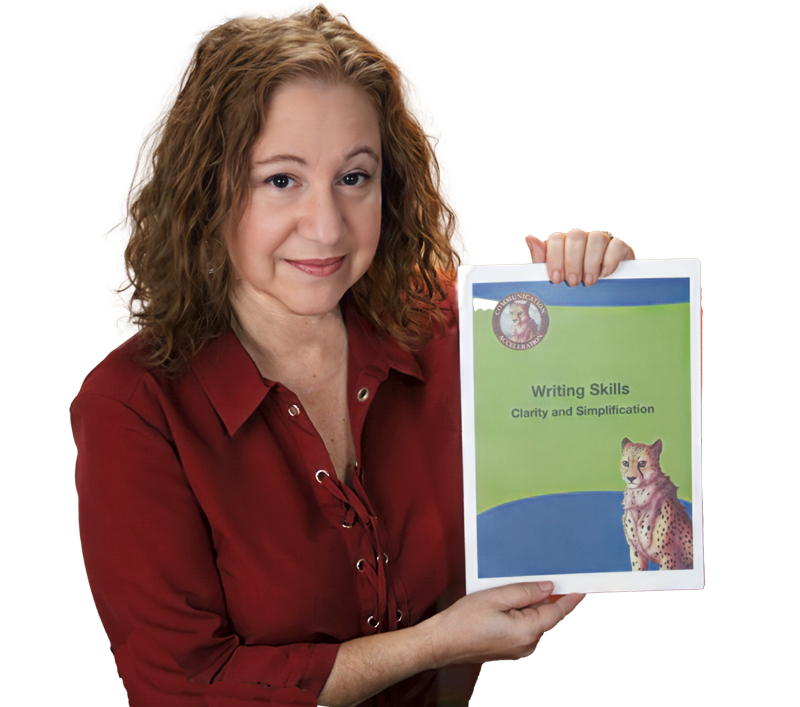 Clarity and Simplification Writing Skills worksheet by Speech Language Pathologist Lisa Flowers